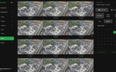 Tích hợp Time lapse vào báo cáo tiến độ và Quản lý dự án trực tuyến