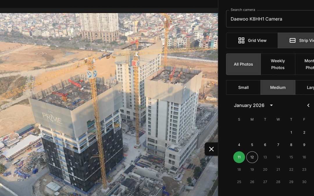 Giám sát chi tiết: Tính năng Zoom ảnh & Chế độ xem theo lịch trình (Weekly/Monthly)