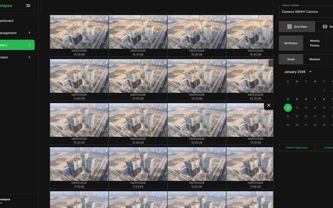 So sánh tiến độ: Sức mạnh của chế độ Wipe, Overlay & Difference trên VNTimelapse Webapp